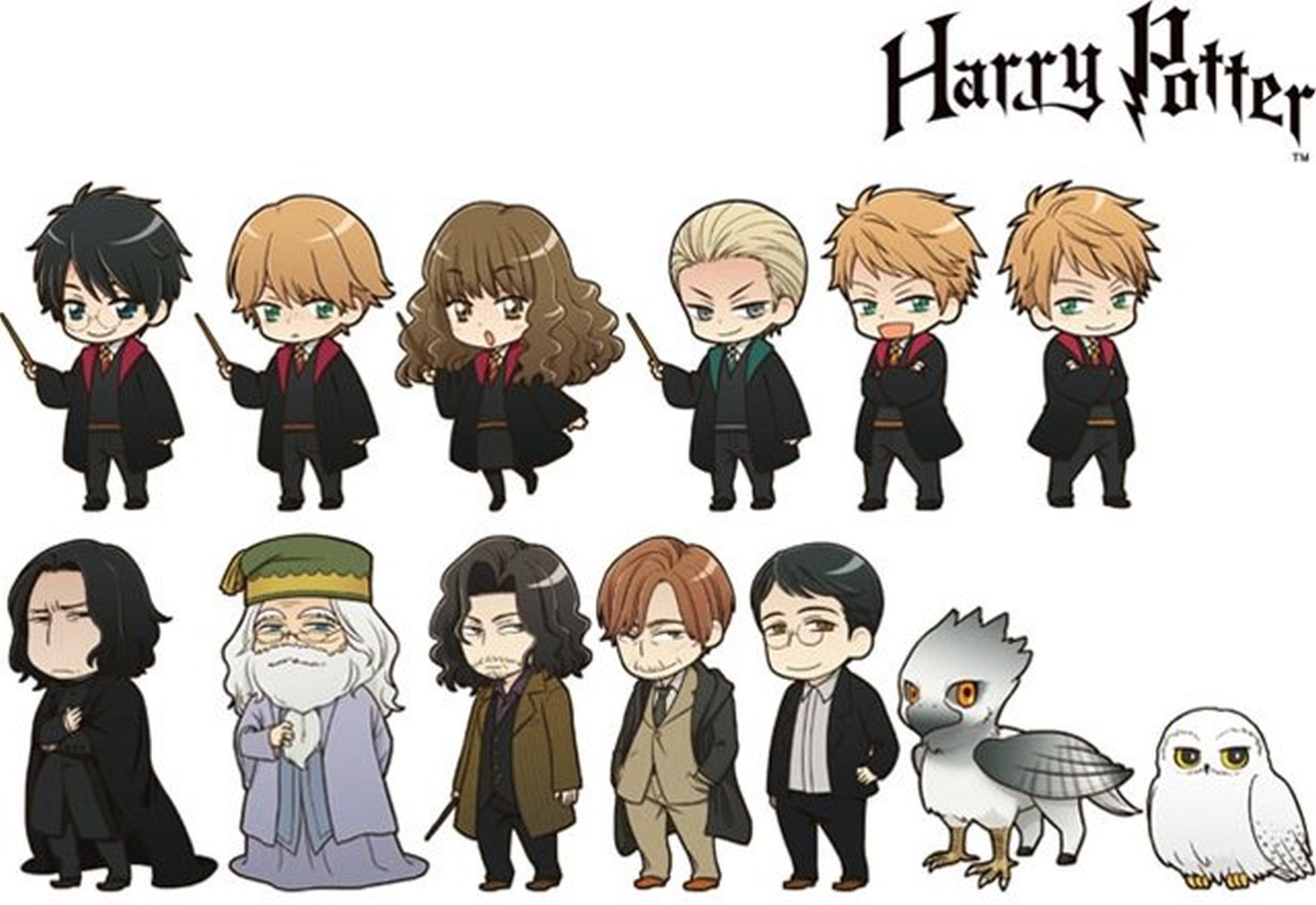 Harry Potter Chibi Style Vinyl Figurine Various Characters