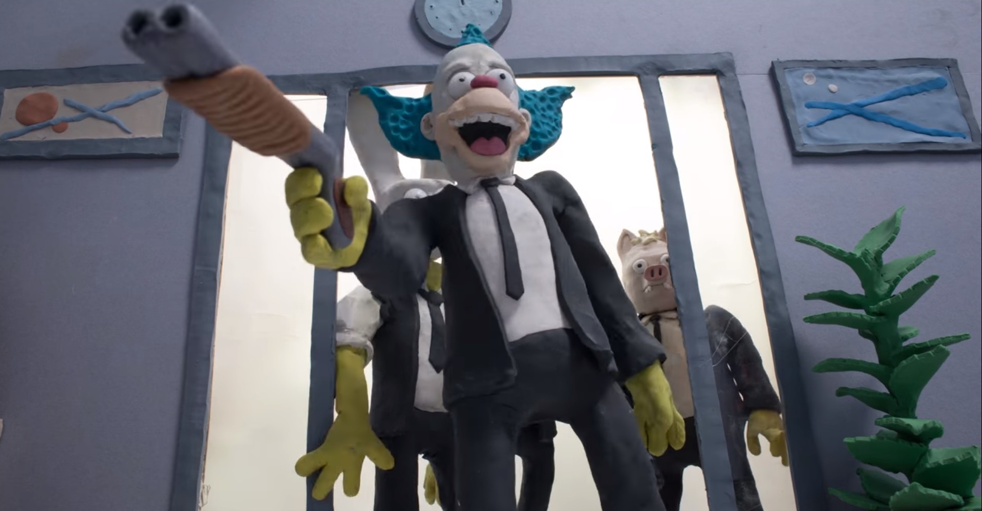 Check Out This Twisted Claymation Mashup Of THE SIMPSONS And RESERVOIR DOGS  — GeekTyrant