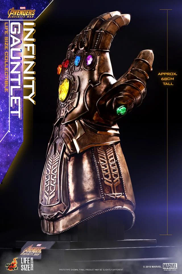 stark infinity gauntlet toy
