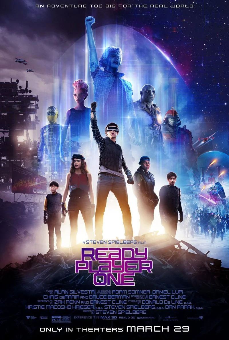 Ready Player One - Group Poster - 22.375' x 34' - The Blacklight Zone