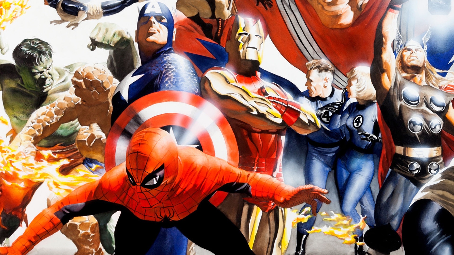Comic Artist Alex Ross Breaks Down The Big Differences Between Marvel and  DC Characters — GeekTyrant