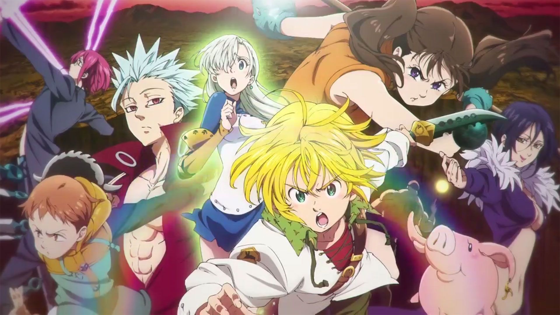The Seven Deadly Sins: continuação do anime ganha primeiro trailer