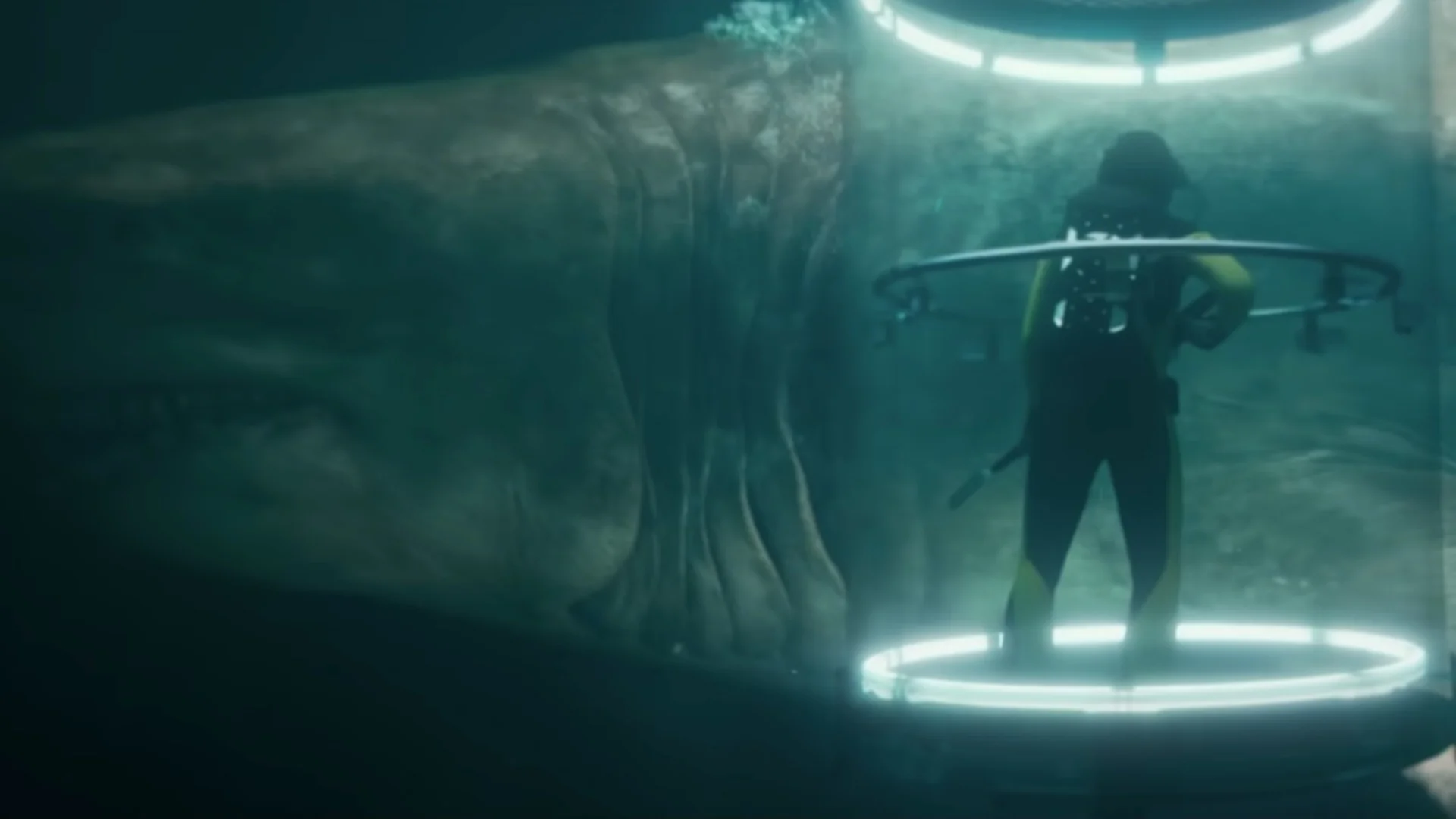 New TV Spot For Jason Stantham's THE MEG "Swim Faster" — GeekTyrant