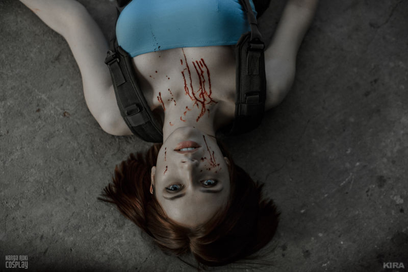 Jill Valentine Actress Cosplays As Jill Valentine