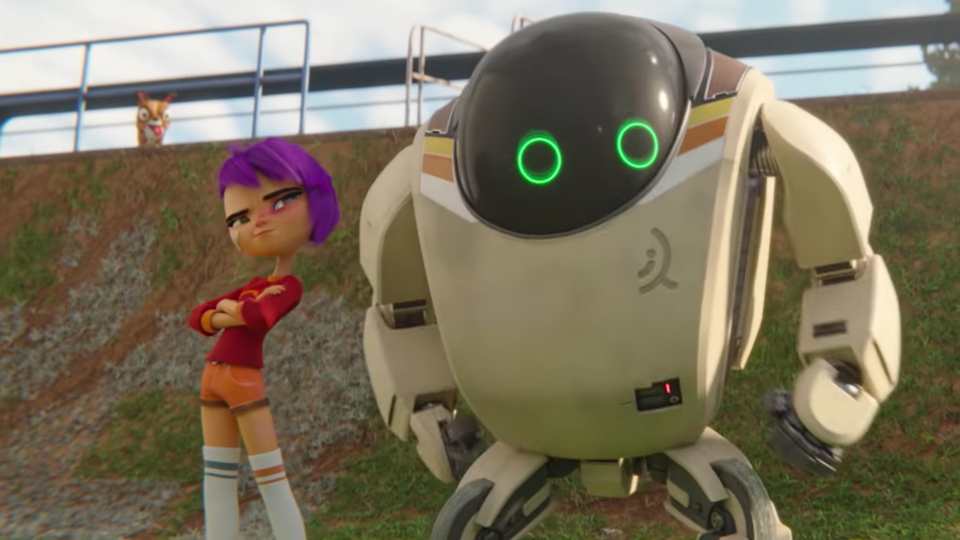 A Girl and Her Robot Save The Day in Trailer For Netflix's New Animated  Film NEXT GEN — GeekTyrant