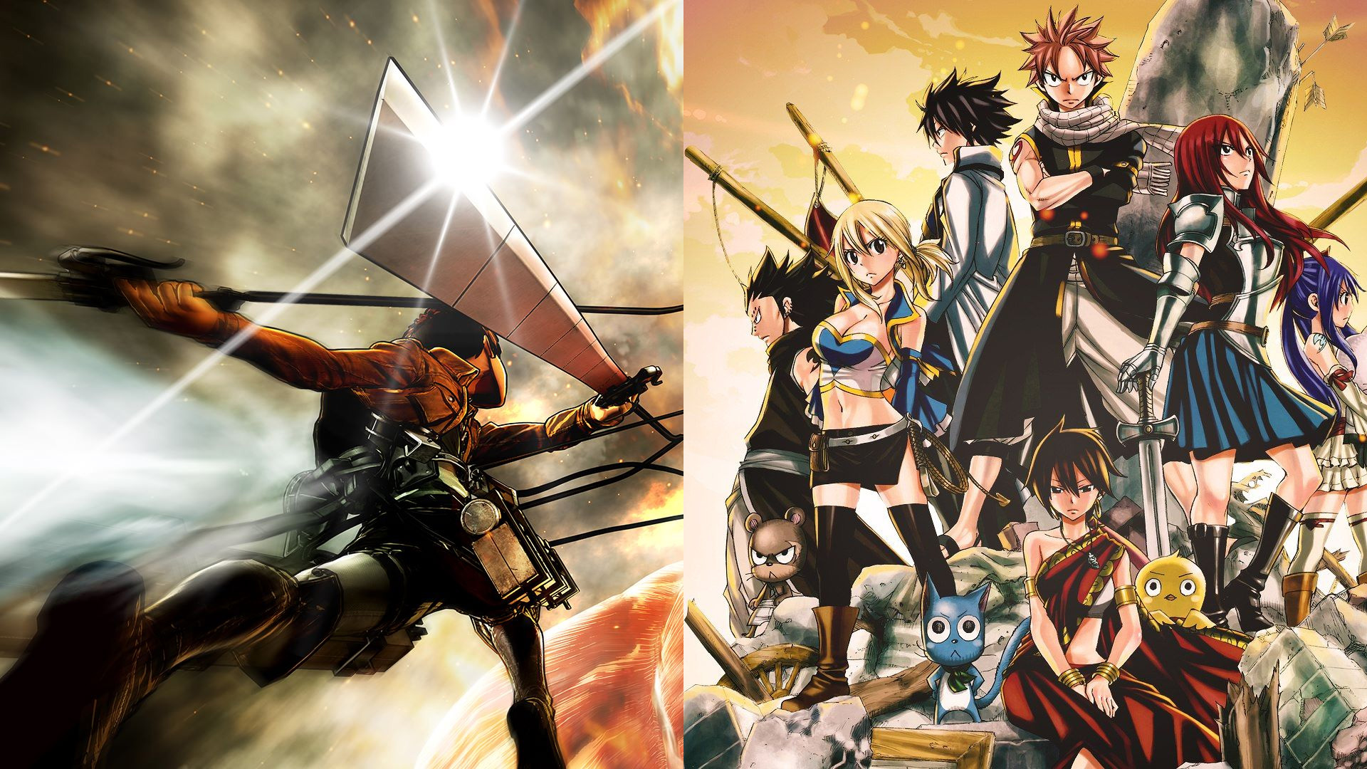 Grab the First Few Episodes of FAIRY TAIL and ATTACK ON TITAN For Free From  VUDU — GeekTyrant