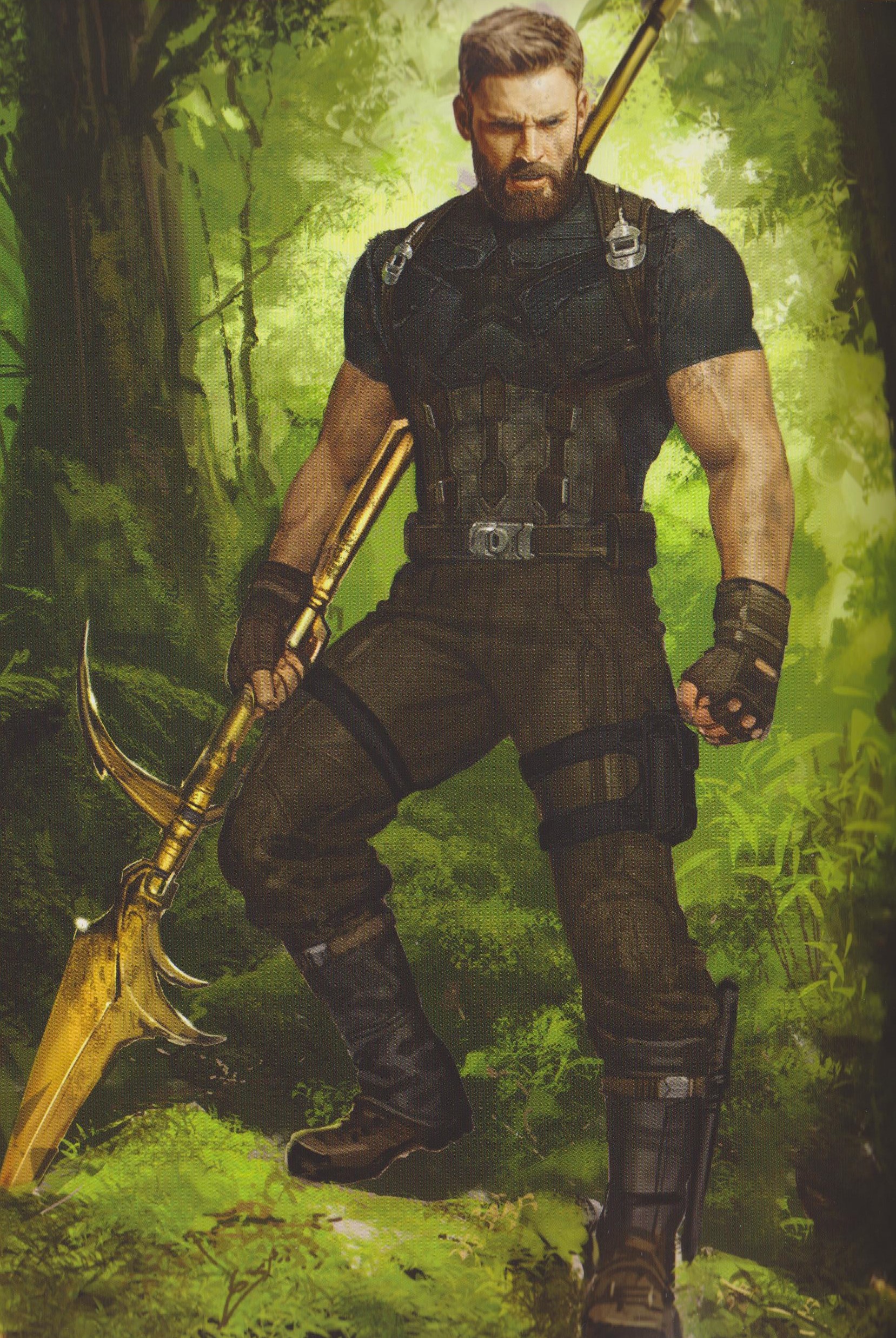 AVENGERS: INFINITY WAR Concept Art Shows Captain America in U.S. Agent ...