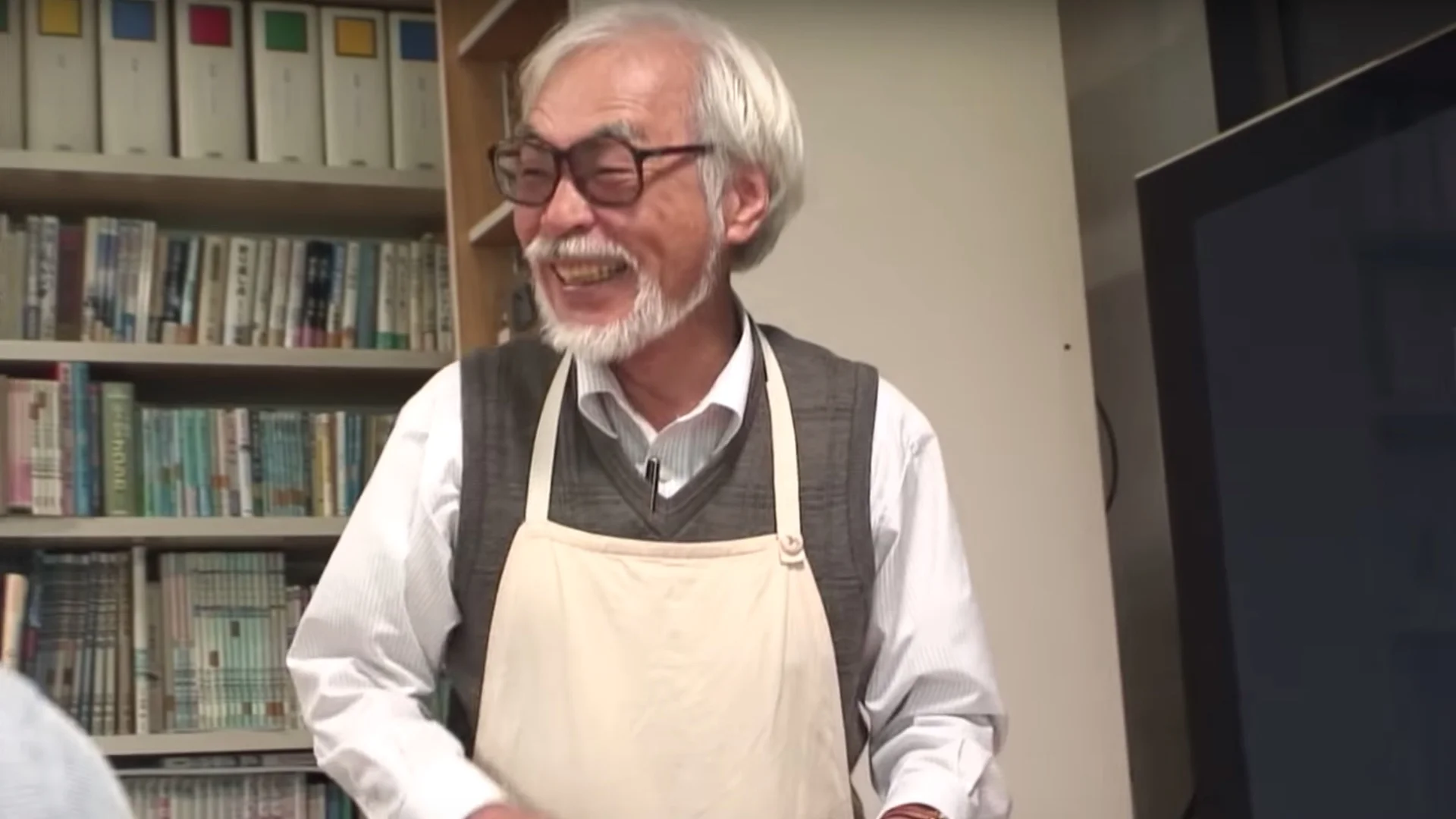 Watch Hayao Miyazaki Work With His First CG Animated Creation in the