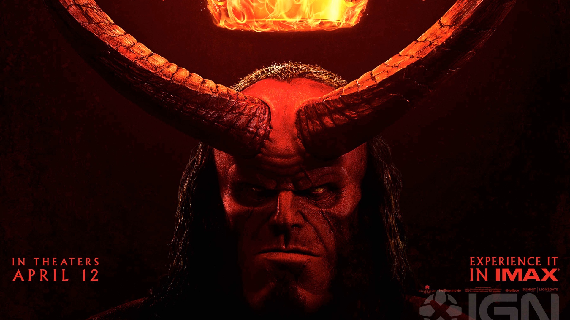 Hellboy Shows Off His Anung Un Rama Horns In New Poster And The Trailer Is Coming This Week Geektyrant