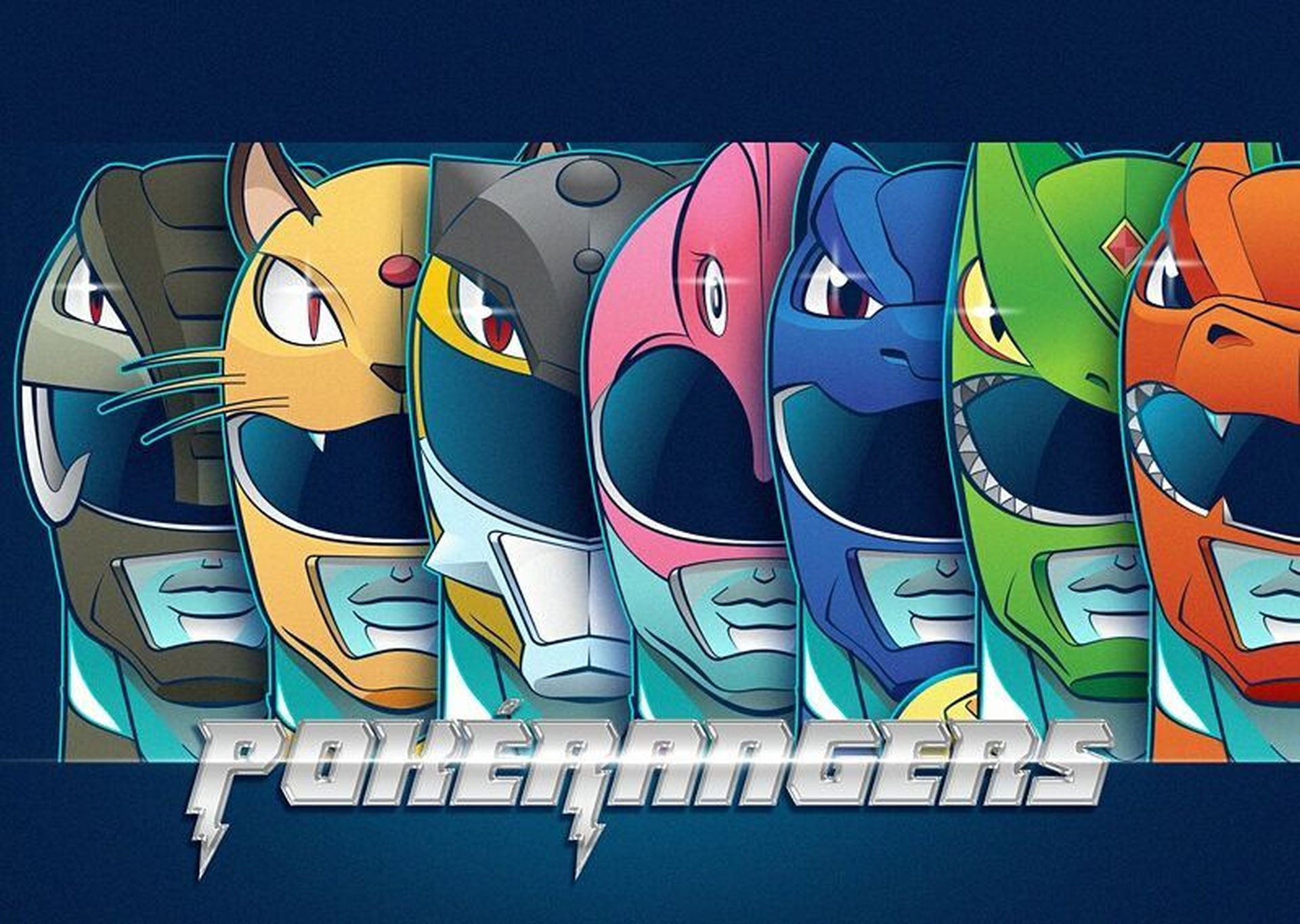 Actual Canal Inapropiado Fan Art Turns the Power Rangers into PokeRangers — GeekTyrant