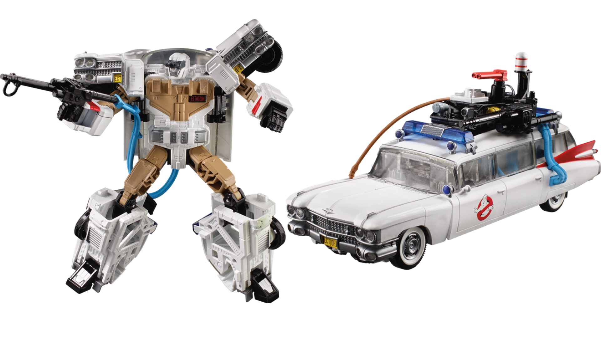 New In Hand Transformers Ghostbusters Ectotron Ecto-1 in stock 