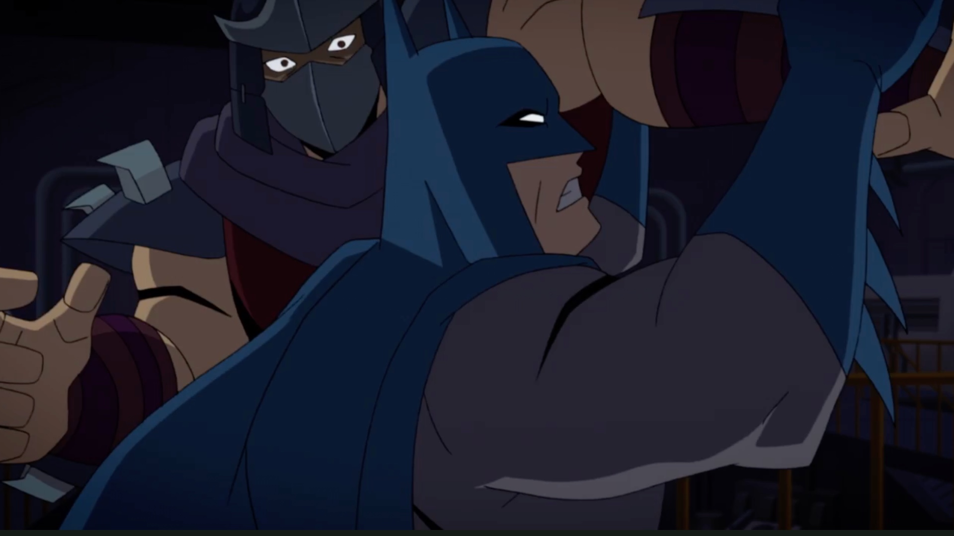 Batman Fights Shredder in DC's First BATMAN VS. TEENAGE MUTANT NINJA  TURTLES Trailer — GeekTyrant