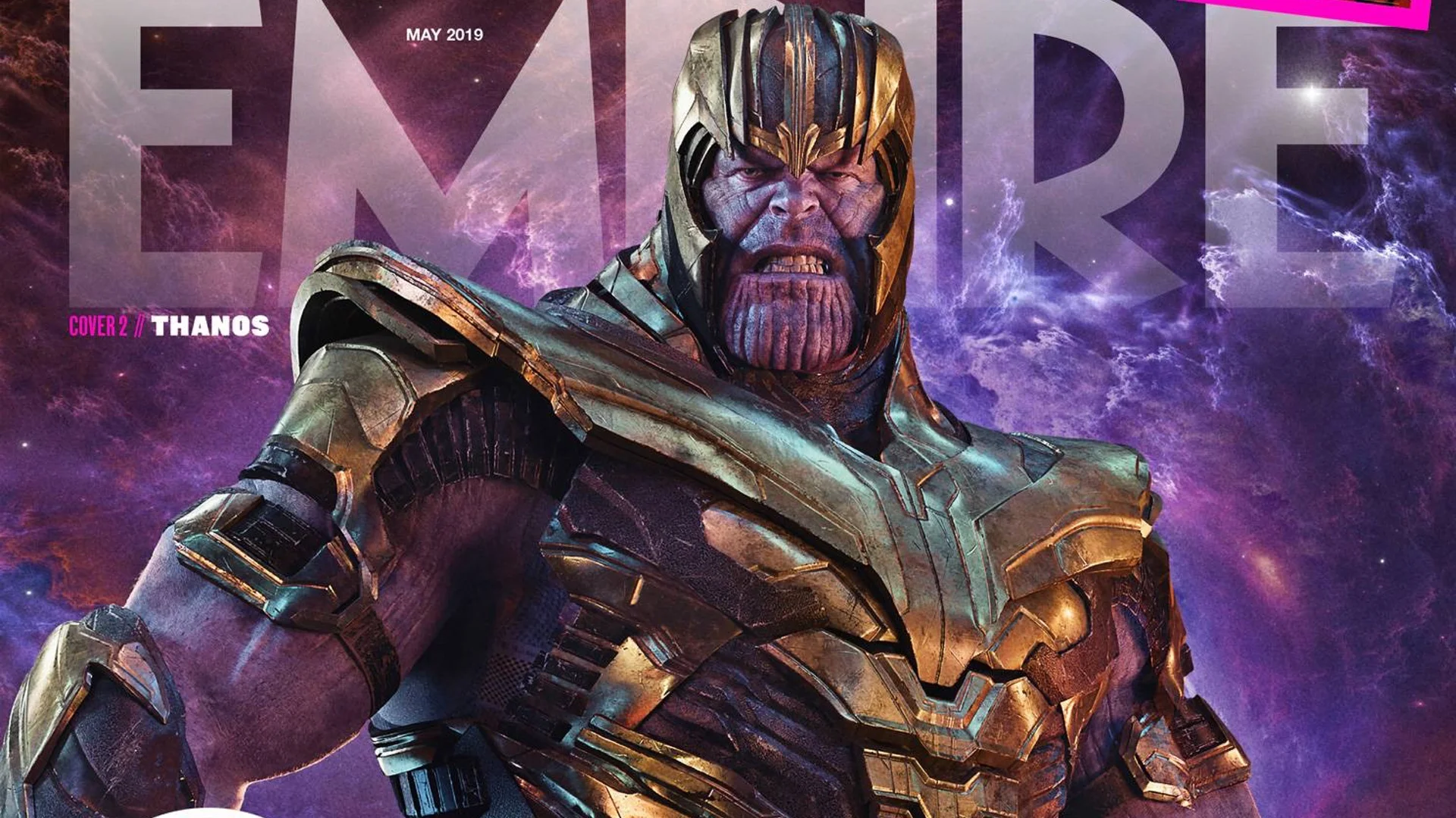 Thanos Graces The Cover of Empire in Full Armor For AVENGERS ENDGAME — GeekTyrant