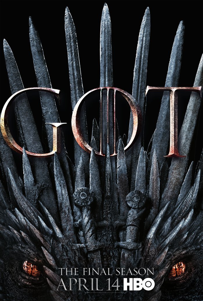 New Poster For Game Of Thrones Season 8 Features A Dragon Iron