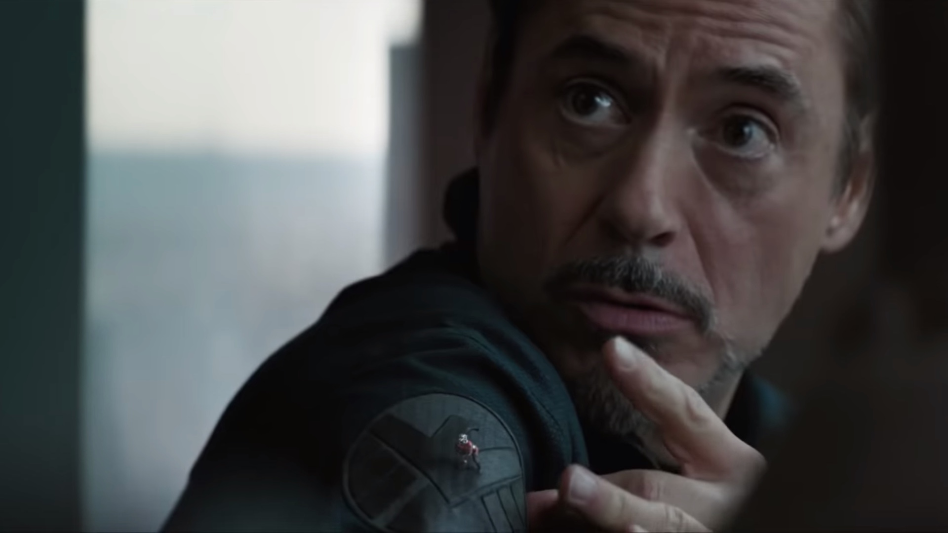 Tony Stark Making Use Of Paper Football Tactic