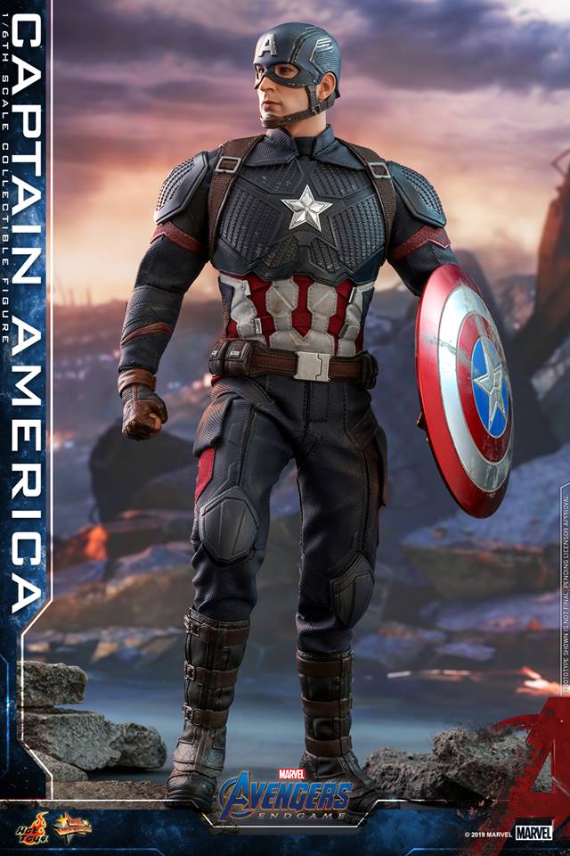 Hot Toys Unveils Their Avengers Endgame Captain America