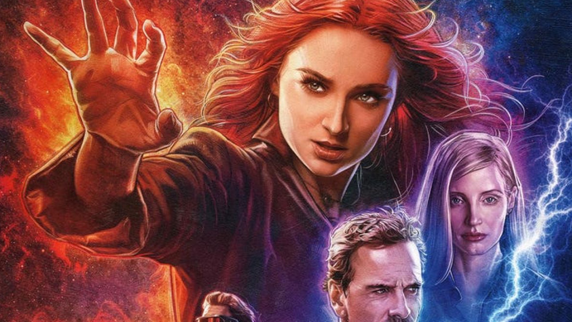 Dark Phoenix Marvel Movie Poster Wall Art Maxi 2019 Prints New Film Cinema-1672