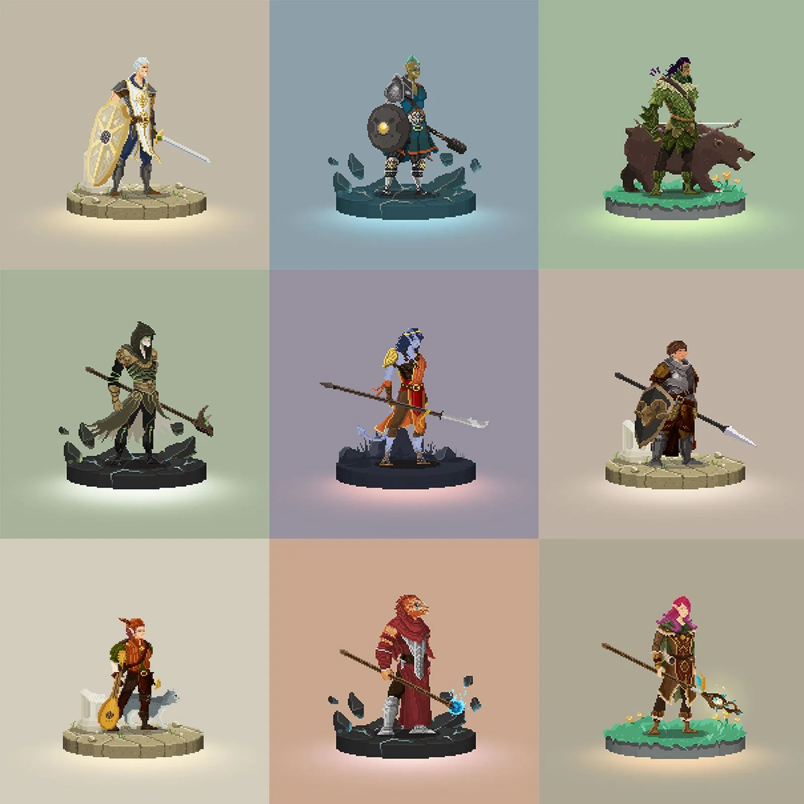 Reroll is an App for D&D Character Sheets That Lets You Create a 16Bit Avatar for Your