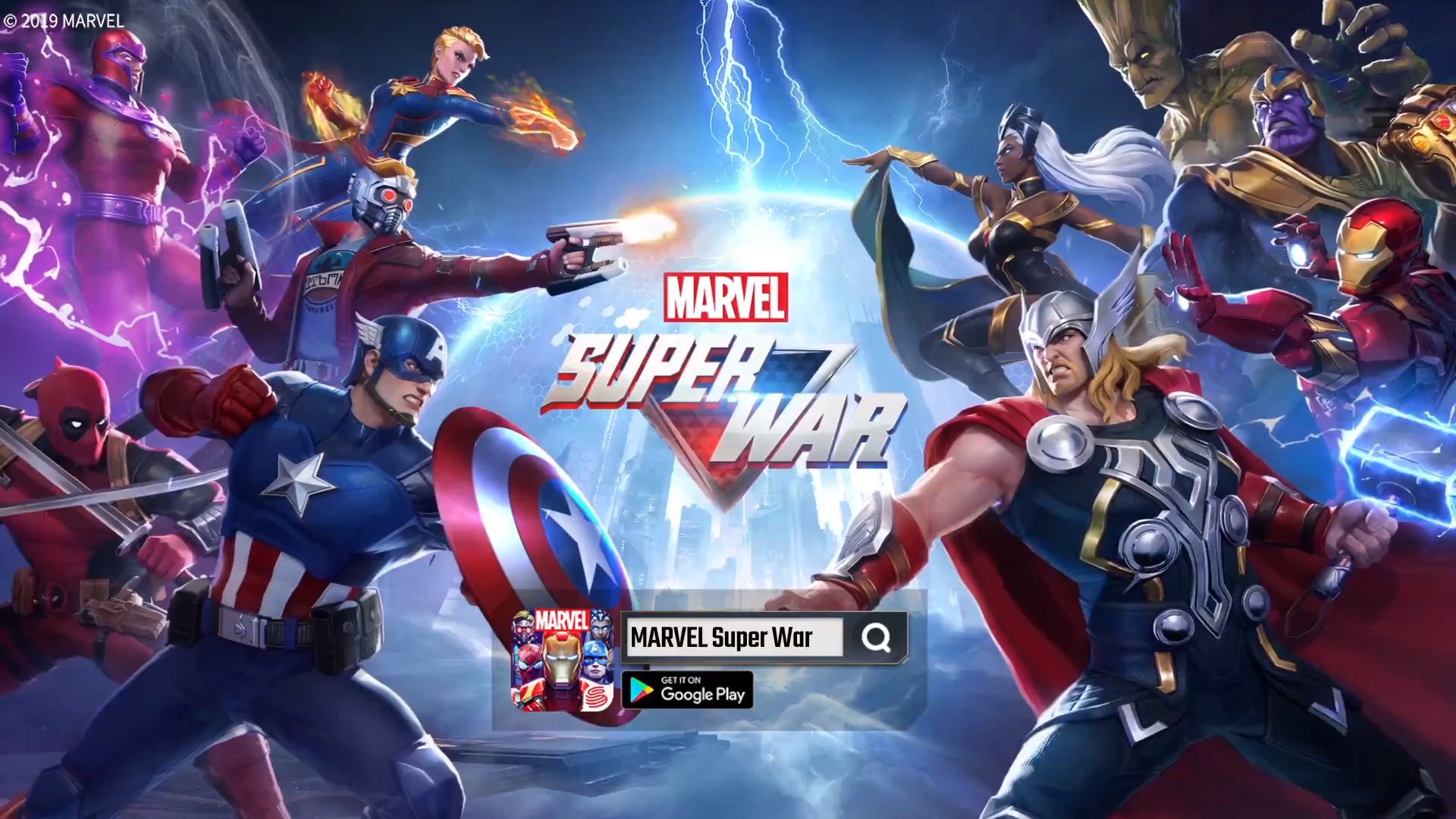 MARVEL Super War - Marvel's first MOBA game on mobile