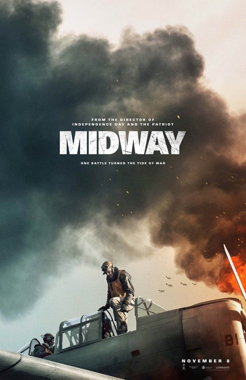 First Poster For Roland Emmerich S Wwii Film Midway One Battle Turned The Tide Of War Geektyrant