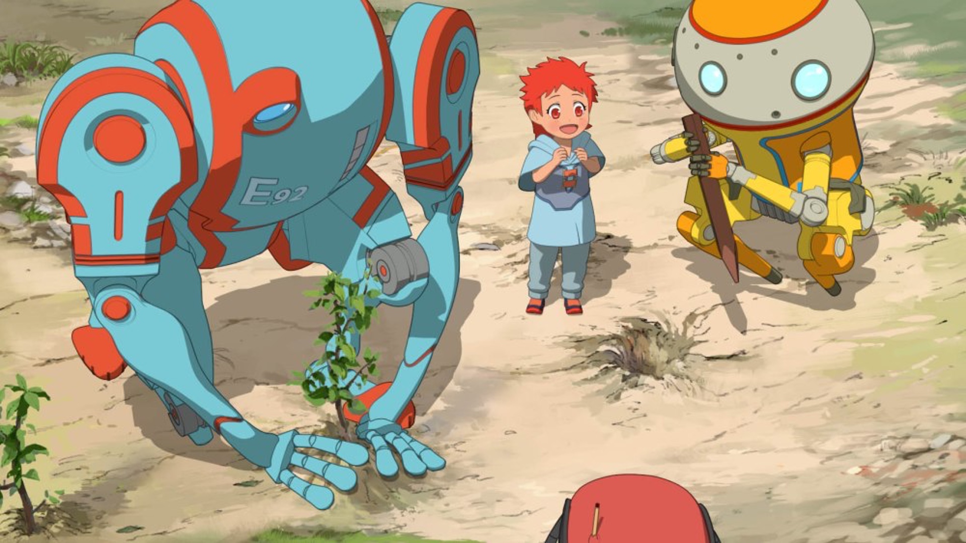 New Photos and Details For Netflix's Original Robot Anime Series EDEN —  GeekTyrant