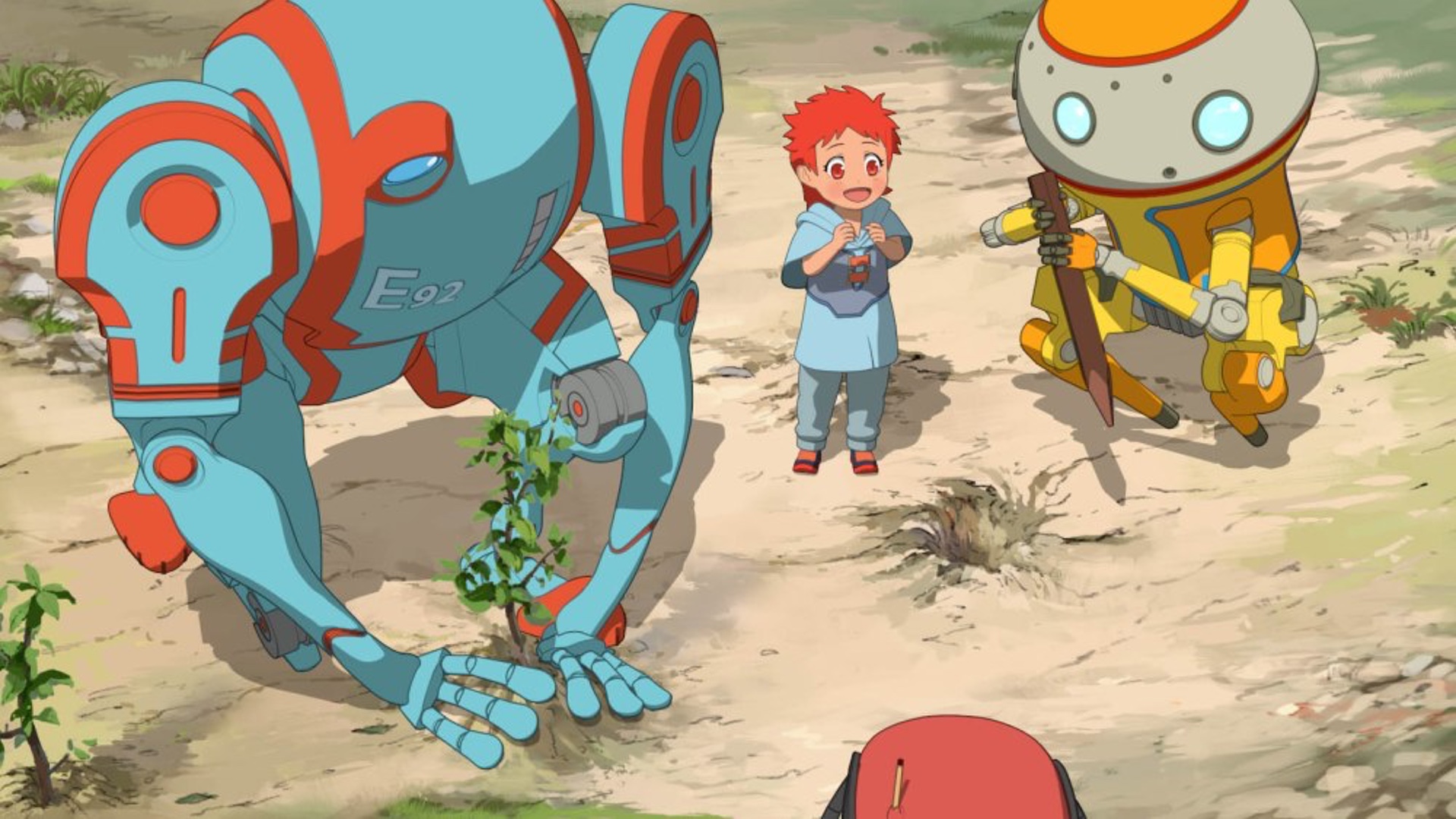 New Photos And Details For Netflix S Original Robot Anime Series Eden Geektyrant