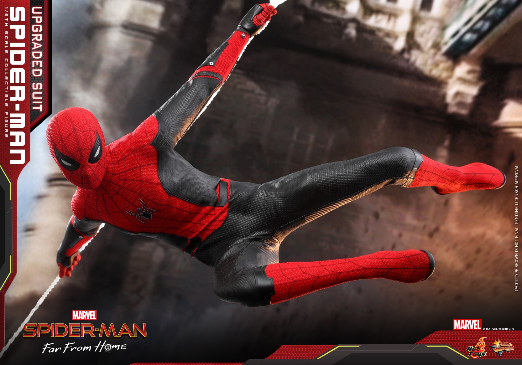 Hot Toys Reveals Spider-Man's New Black and Red Suit Action Figure From