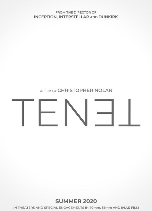 tenet teaser poster