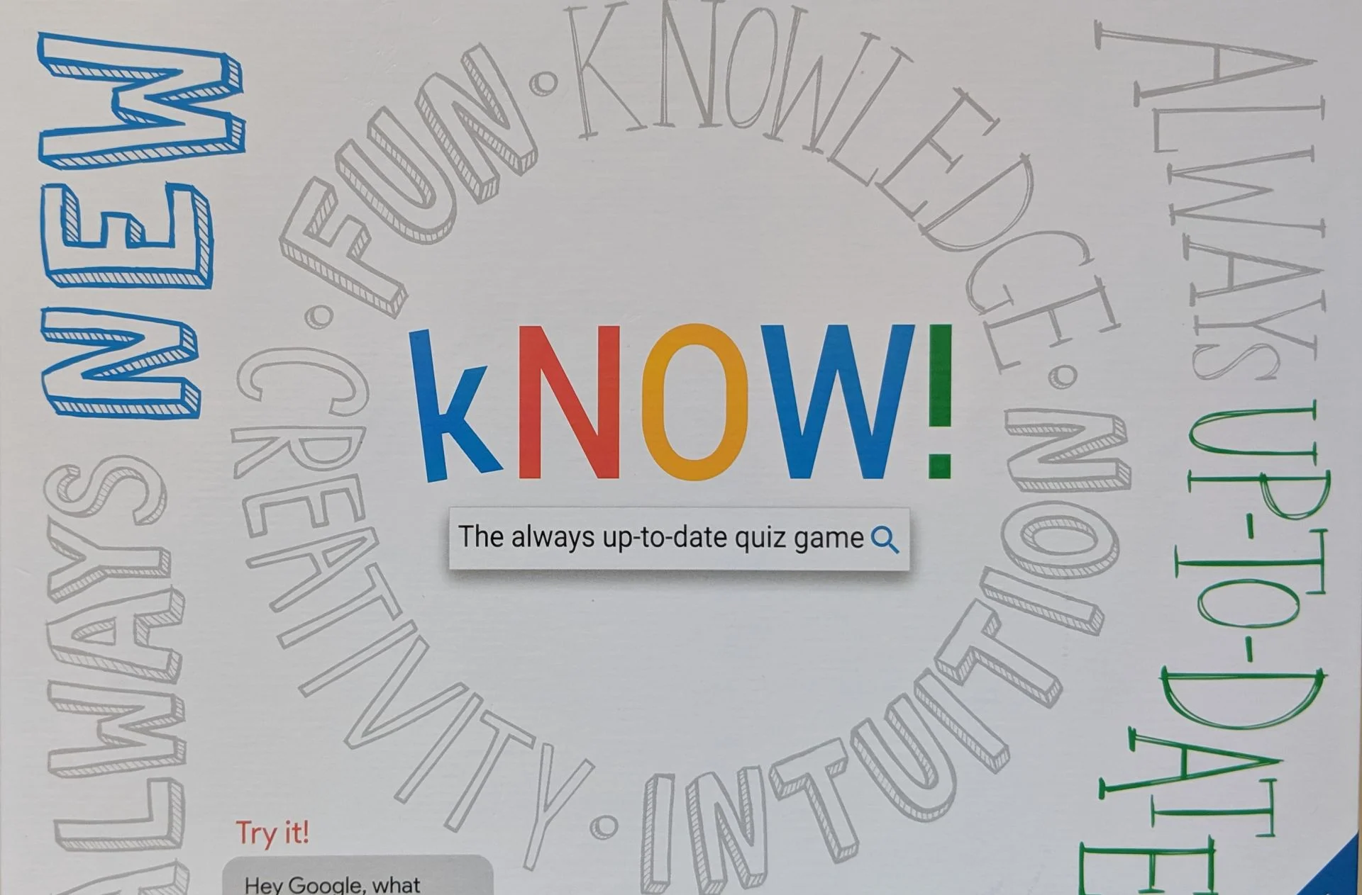 Review: KNOW! The Google Assistant Board Game By Ravensburger