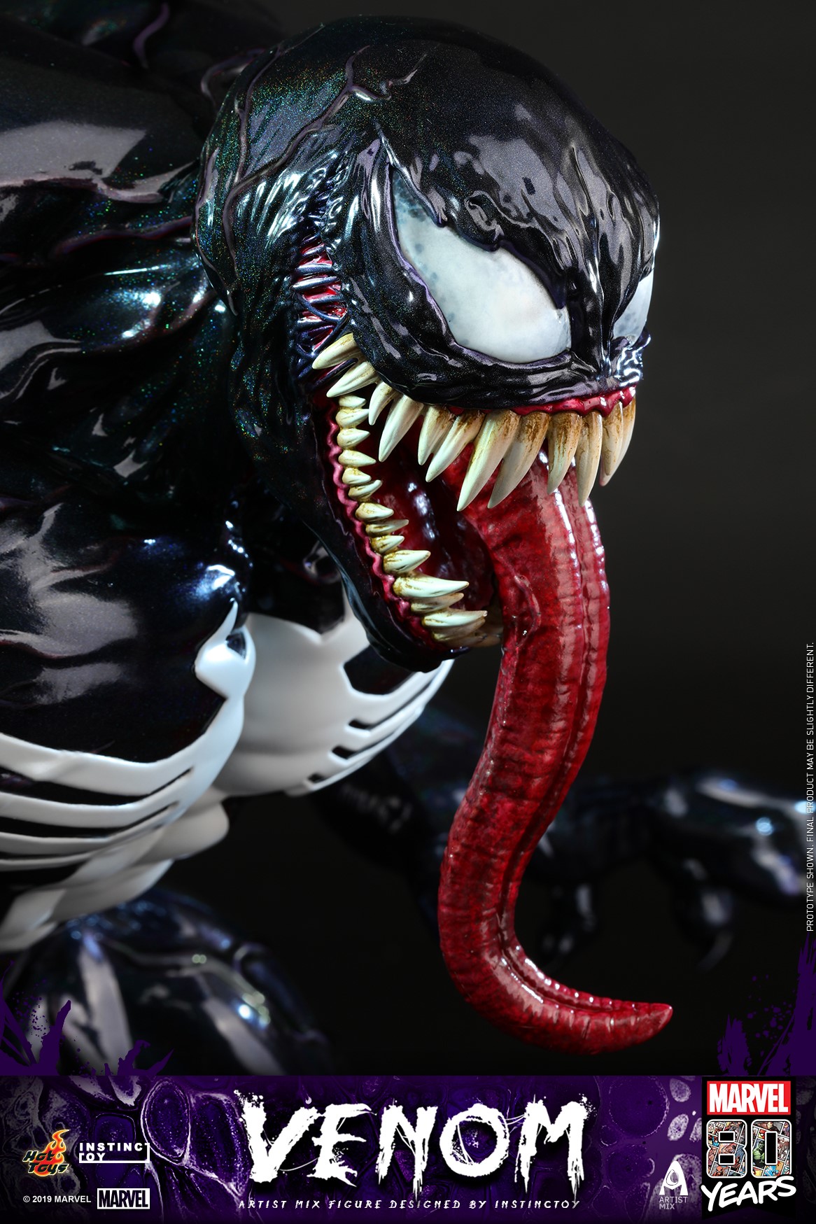 INSTINCTOY × HOTTOYS 【VENOM】 マーベル80周年記念