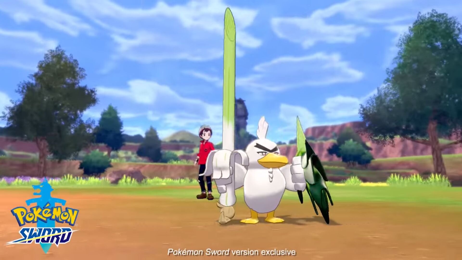 Sirfetch'd Galar Pokémon Sword & Shield Trailer