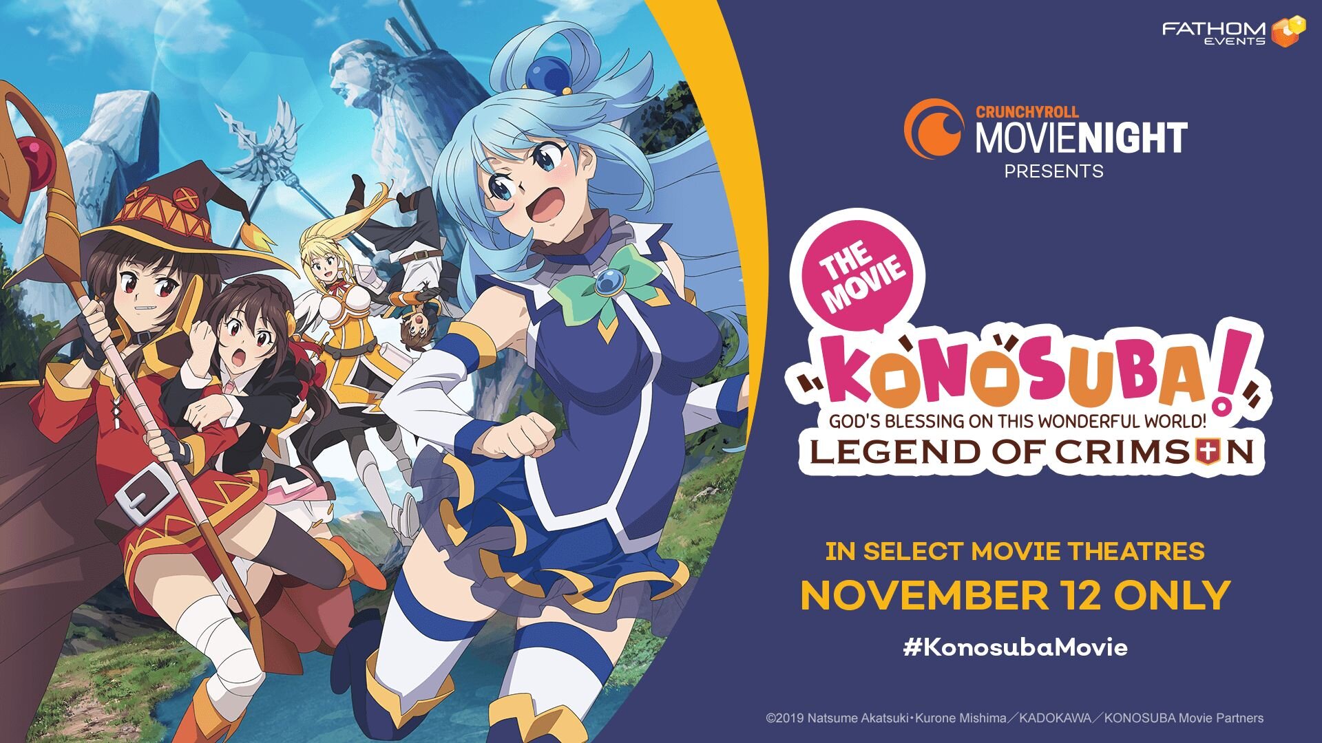 Crunchyroll TV anuncia maratona de Konosuba e novidades na programação –  ANMTV