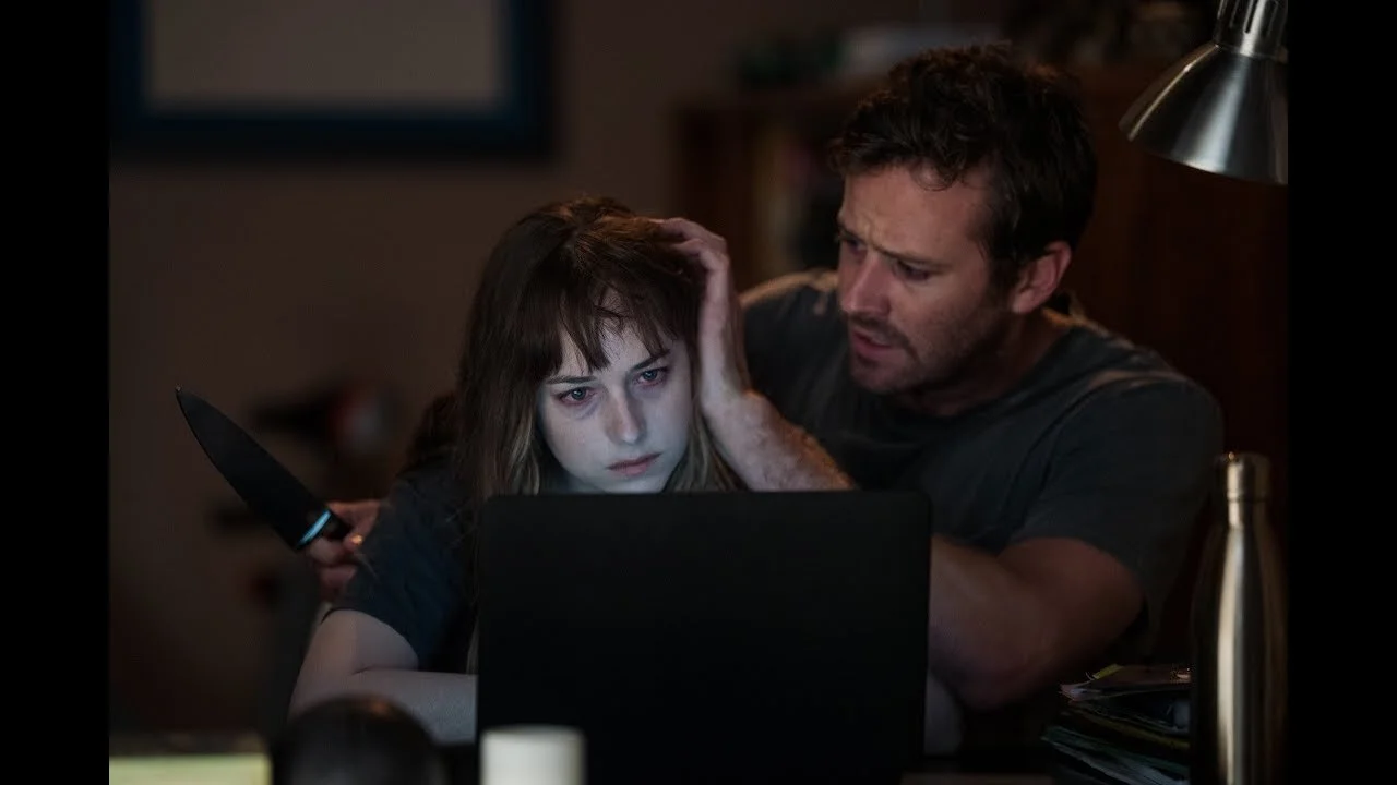 Full Trailer for Hulu Thriller WOUNDS Starring Armie Hammer and Dakota