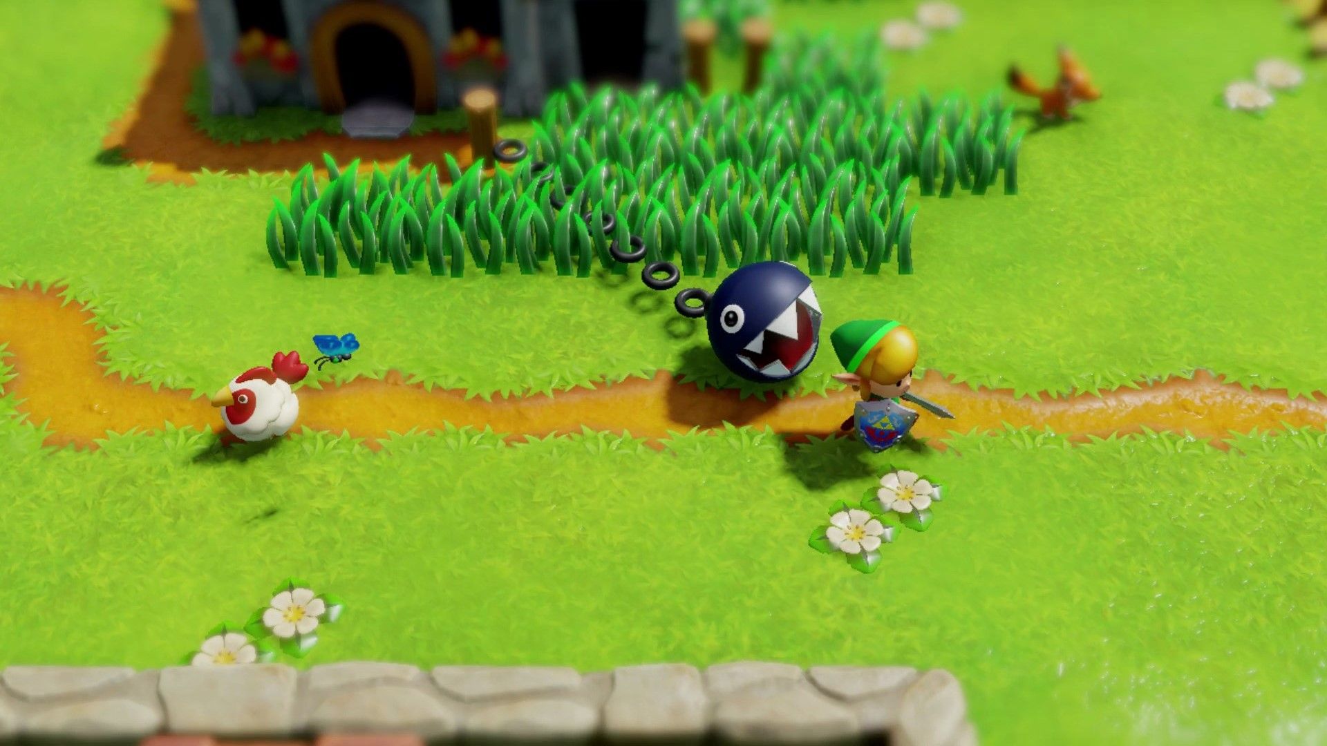 The Legend of Zelda: Link's Awakening, chain chomps (i think