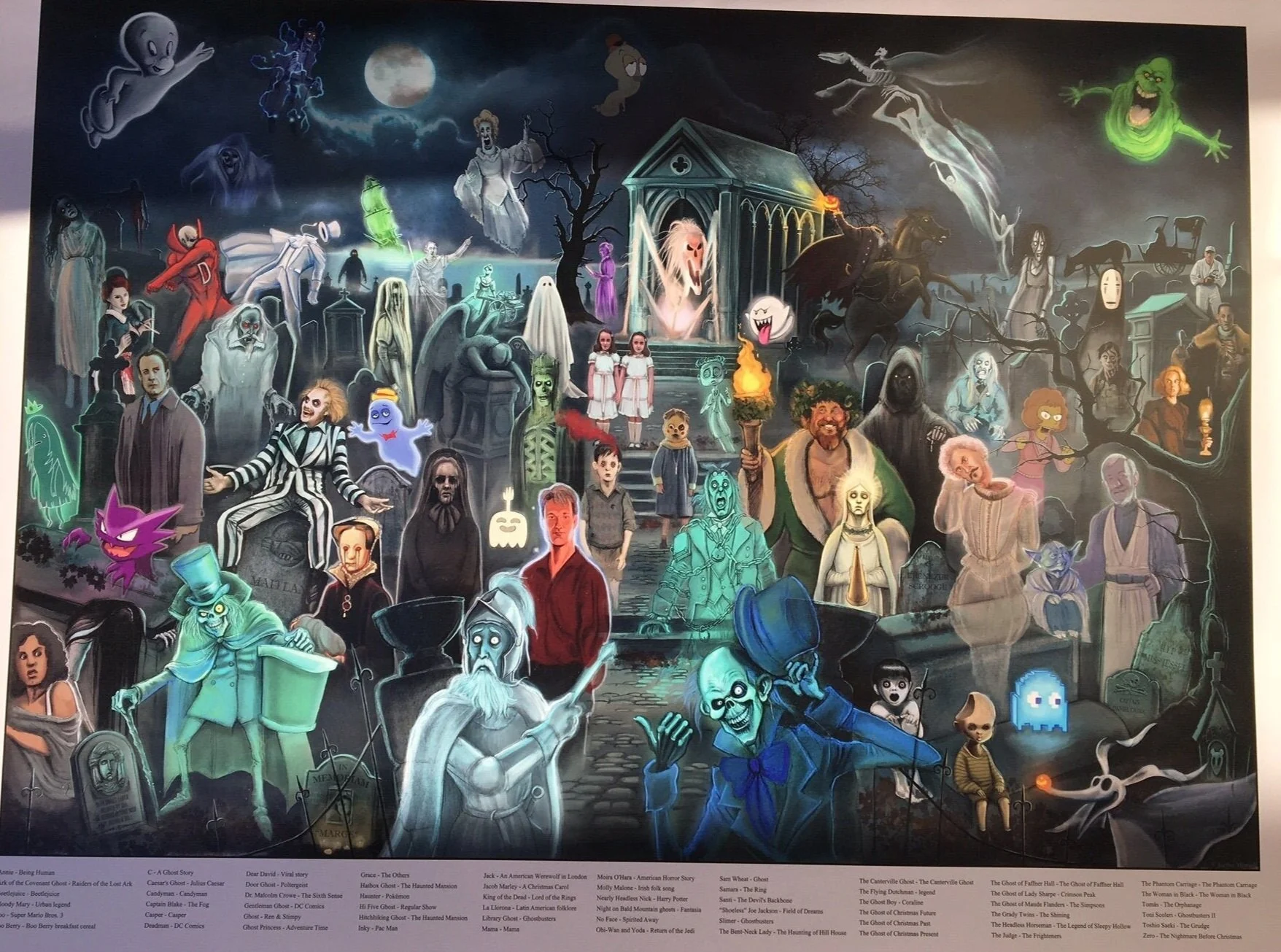 Can You Name All Of The Ghosts In This Ghosts In The Graveyard Poster Art Geektyrant Gentleman ghost is a fanfiction author that has written 2 stories for code geass, sword art online devil, angel, or fallen angel, those titles meant nothing in the face of the power of the king returned. ghosts in the graveyard poster art