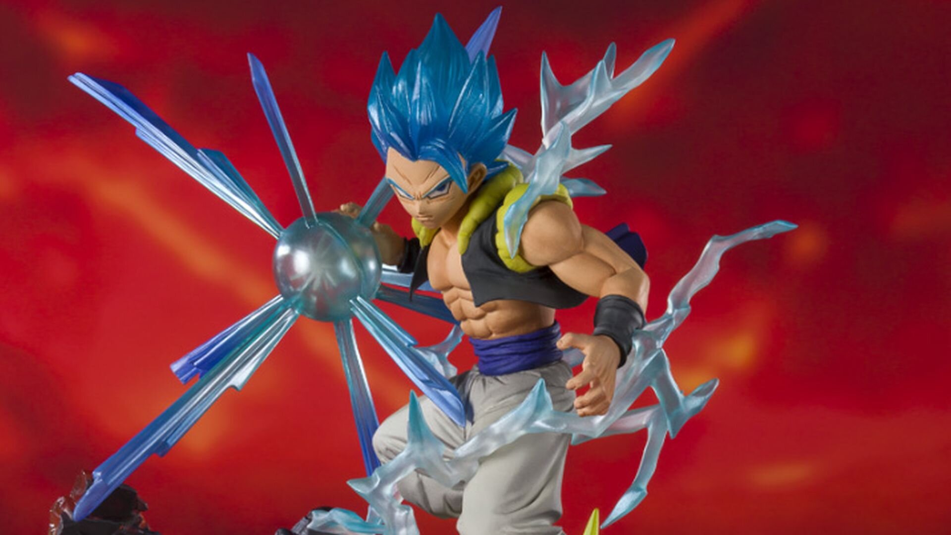 Dragonball Z 2019 SDCC Figuarts Zero Super Saiyan God Super Saiyan Gogeta  -Event Exclusive Color Edition 