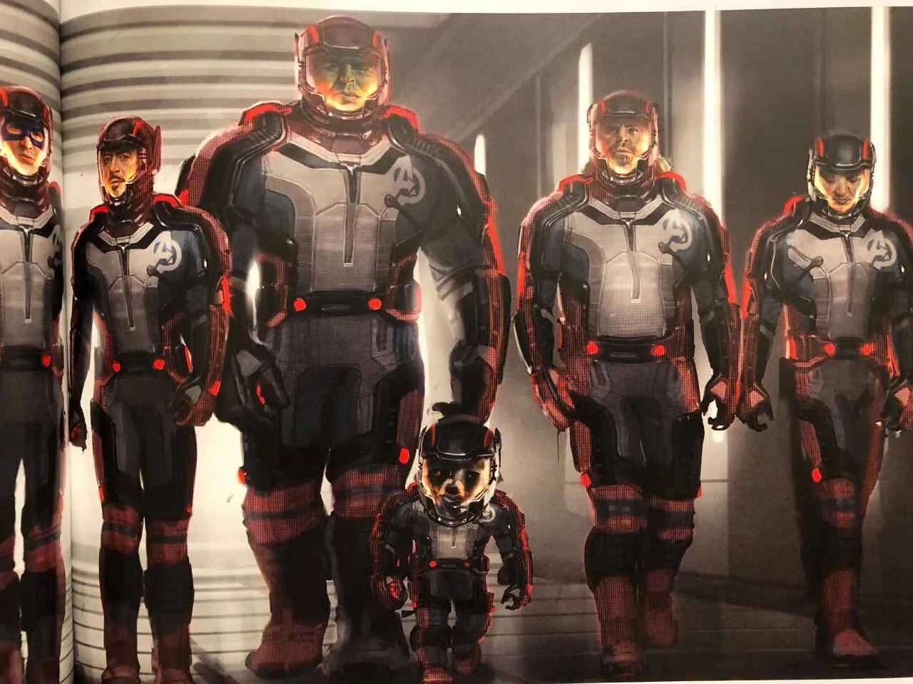 Cool Alternate Designs For The Quantum Realm Suits in AVENGERS ENDGAME