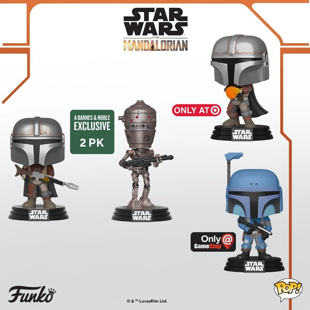 mandalorian with flame pop
