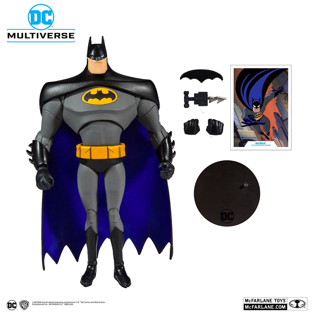 McFarlane Toys Reveals DC Comics and Animation Action Figures For Batman,  Superman, and More — GeekTyrant