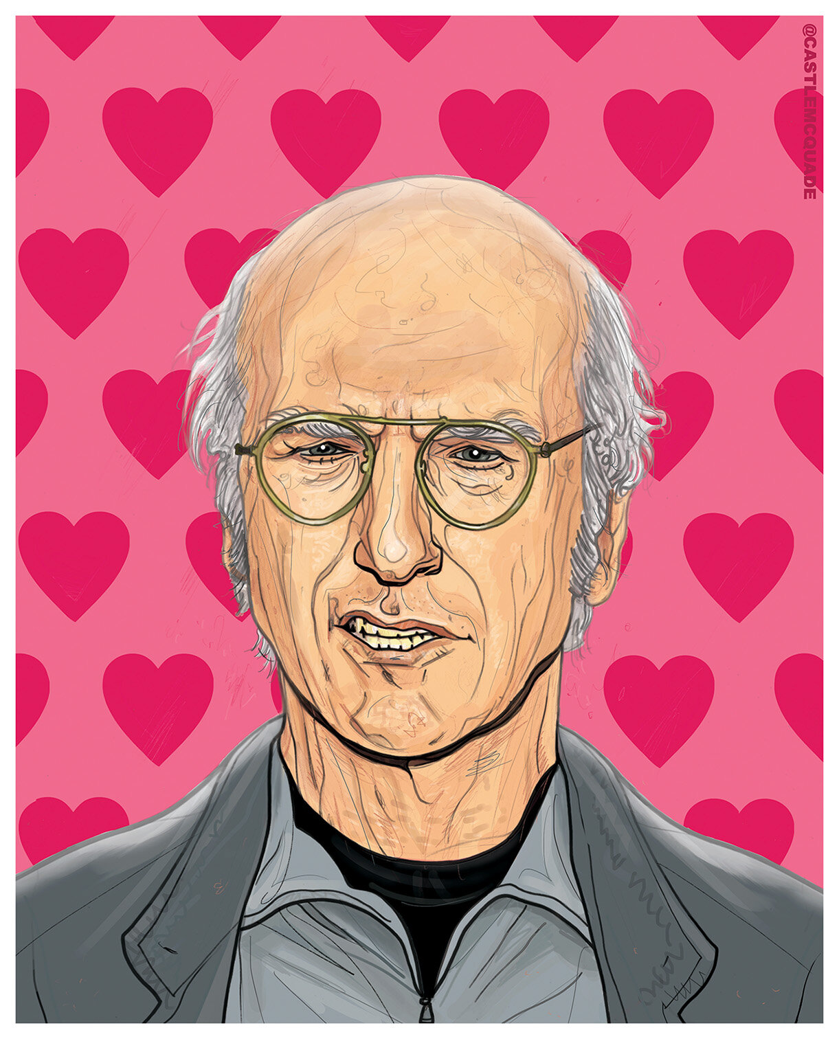Larry David Valentine's Day cards Castle McQuade.jpg