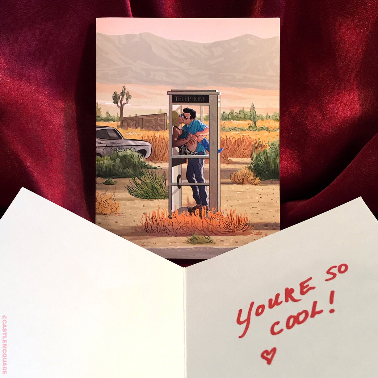True Romance Valentine's Day Card Castle McQuade.jpg