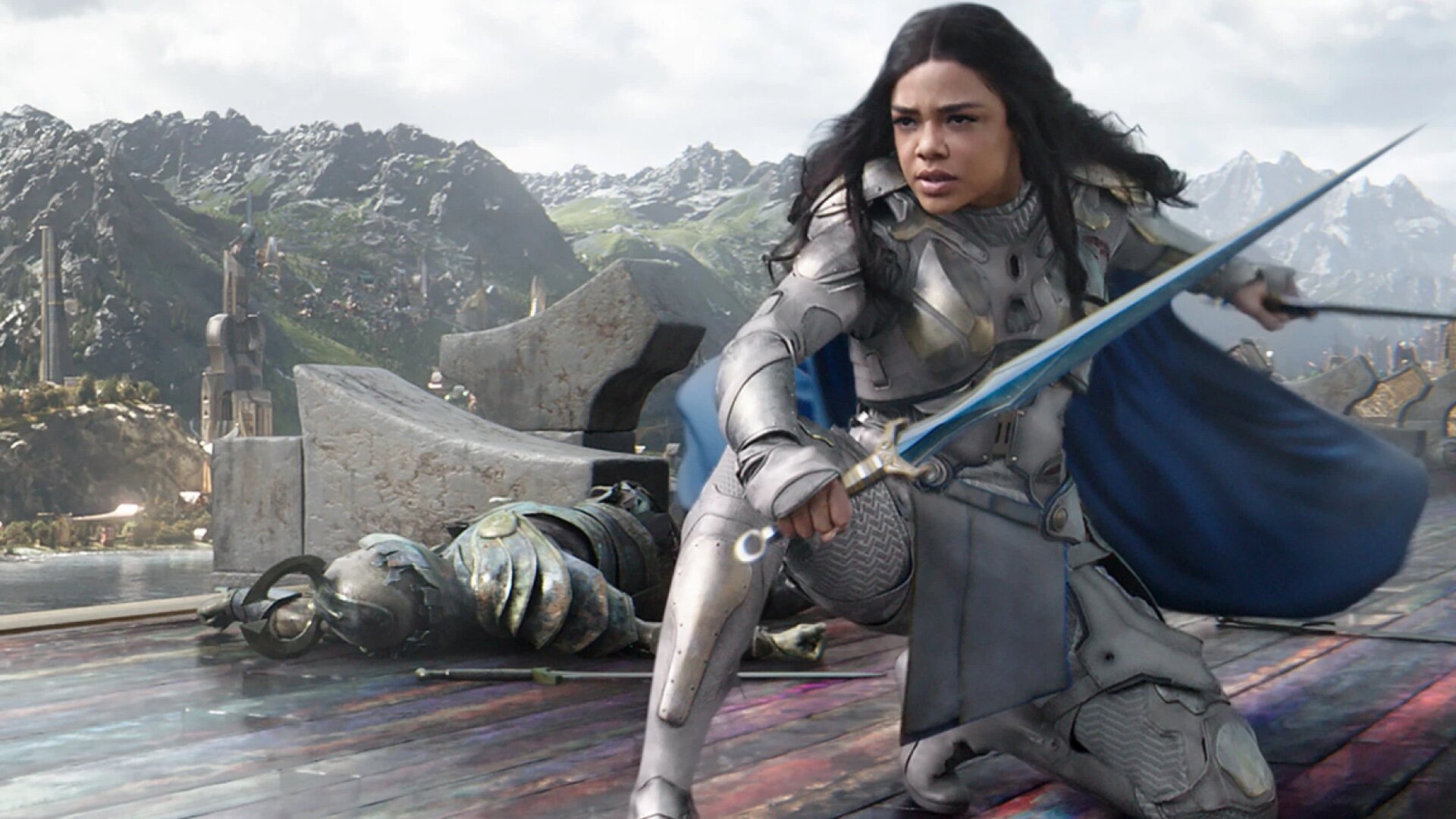 Tessa Thompson's Valkyrie to Appear in 'The Marvels,' Trailer Confirms