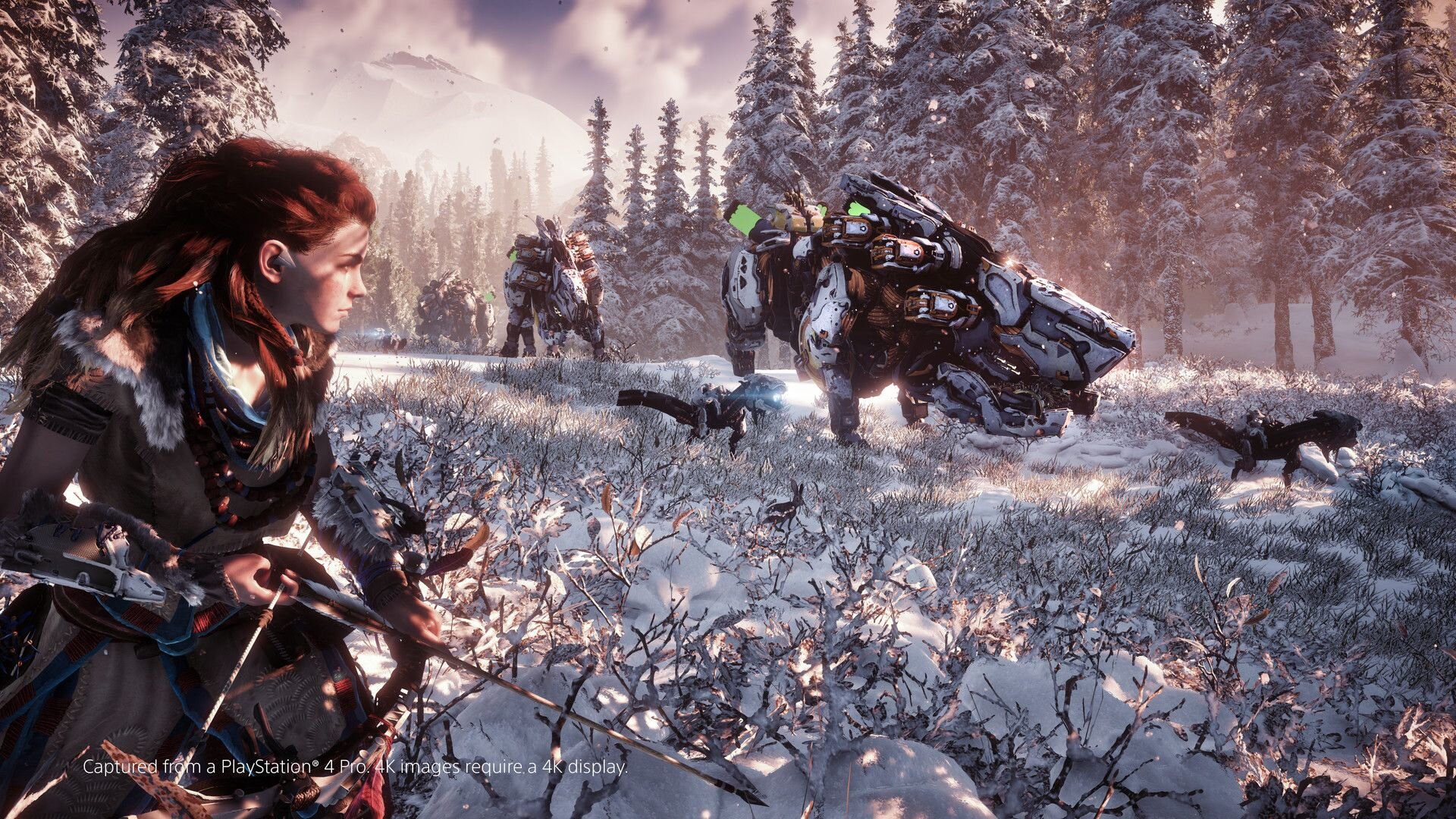 Horizon Zero Dawn The Frozen Wilds Gets Some Beautiful 4K Screenshots