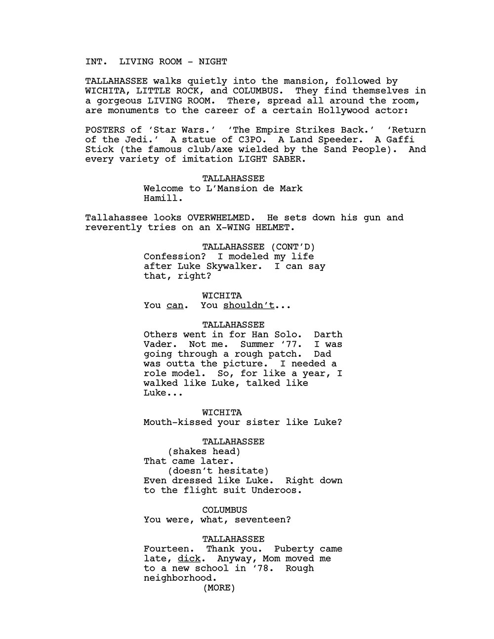 Read the ZOMBIELAND Script Pages Written for Sylvester Stallone