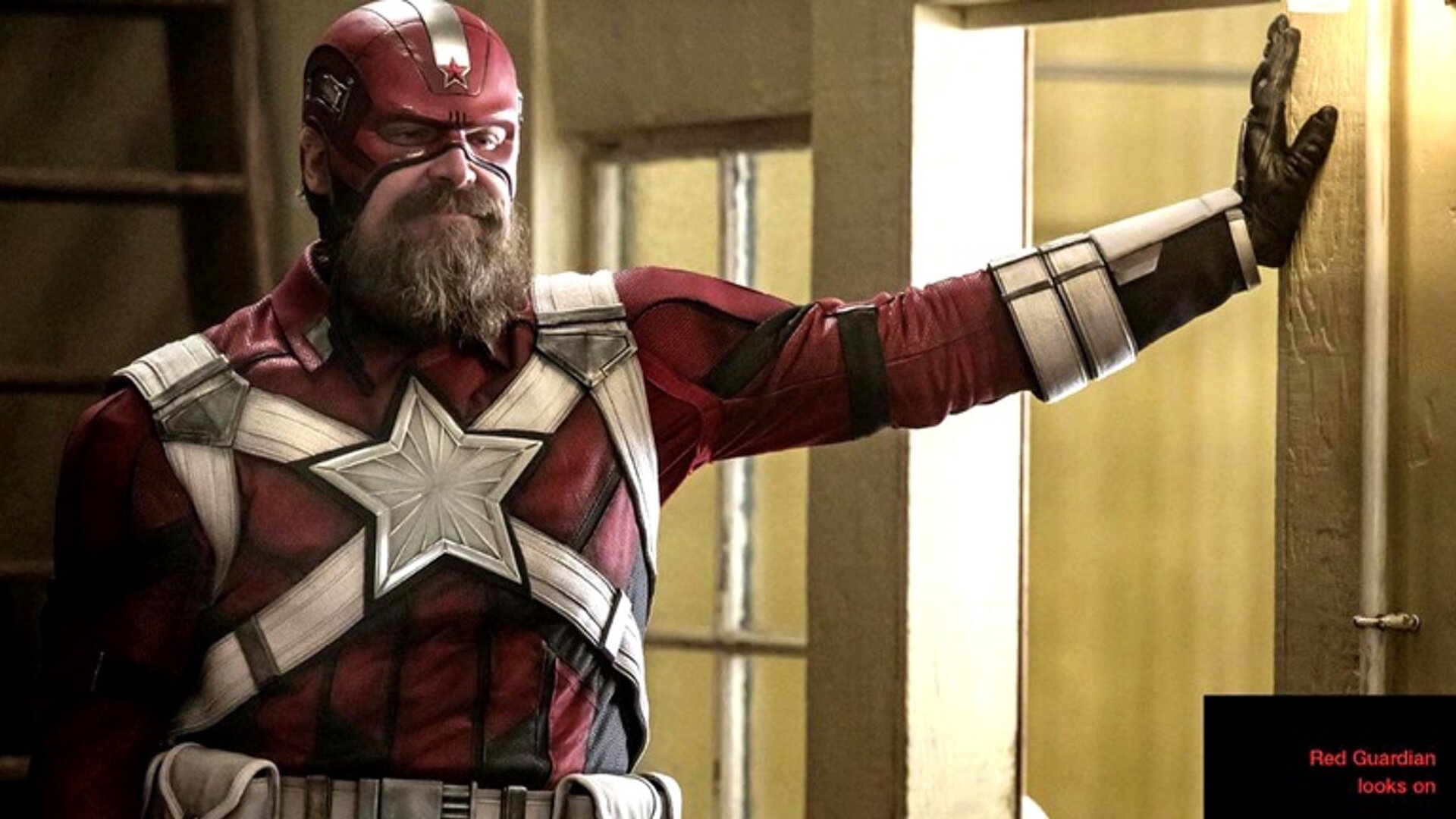 New Photo of David Harbour as Red Guardian in Marvel's BLACK WIDOW