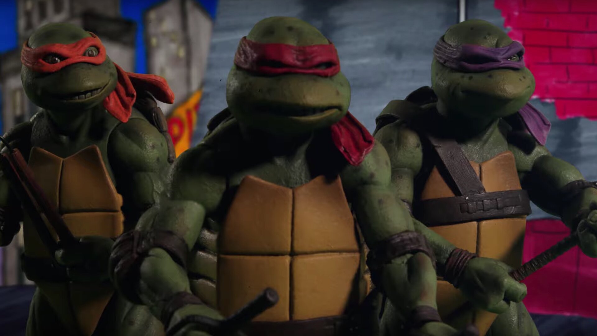 The Original Trailer for the 1990s TEENAGE MUTANT NINJA TURTLES Movie Gets  a Stop-Motion Animated Tribute — GeekTyrant