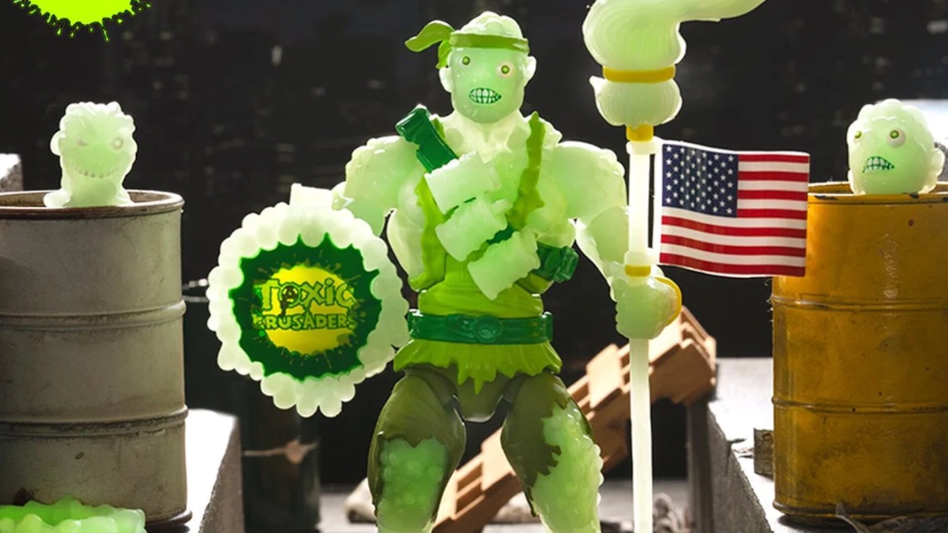 Toxic Crusaders Glow in the Dark Deluxe 6inch Exclusive 