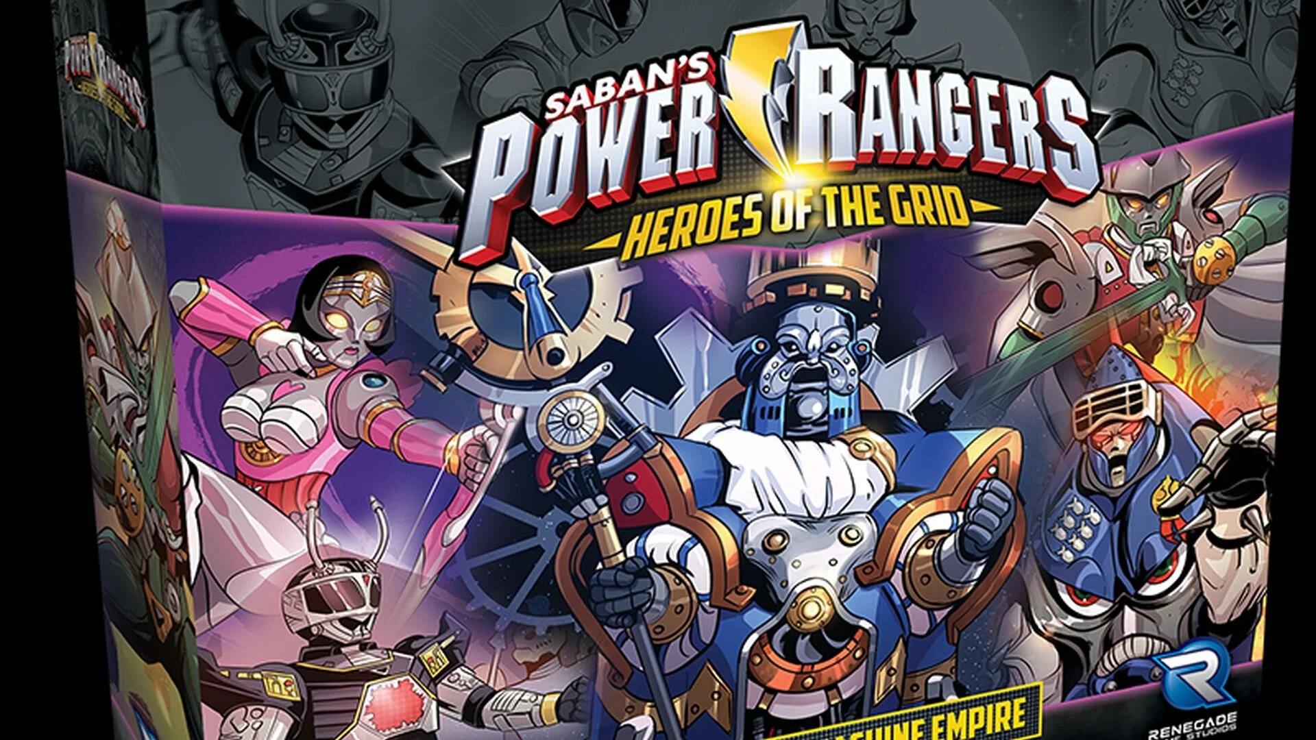 POWER RANGERS: HEROES OF THE GRID Officially Reveals the Machine