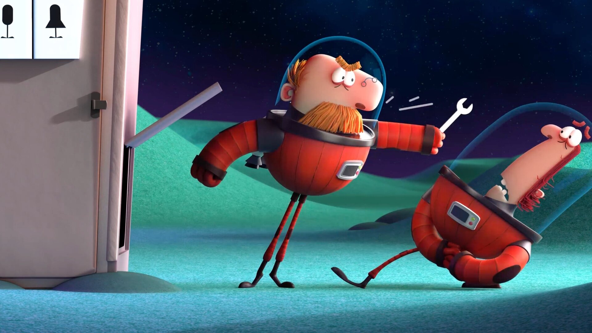 Charming Sci-Fi Animated Short Comedy PIT STOP — GeekTyrant