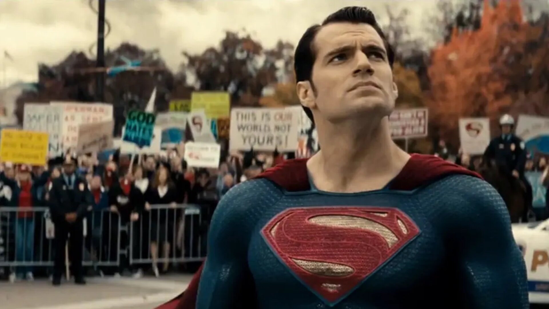 Superman finally arrives: New Justice League photo shows Henry Cavill  leading the DC heroes